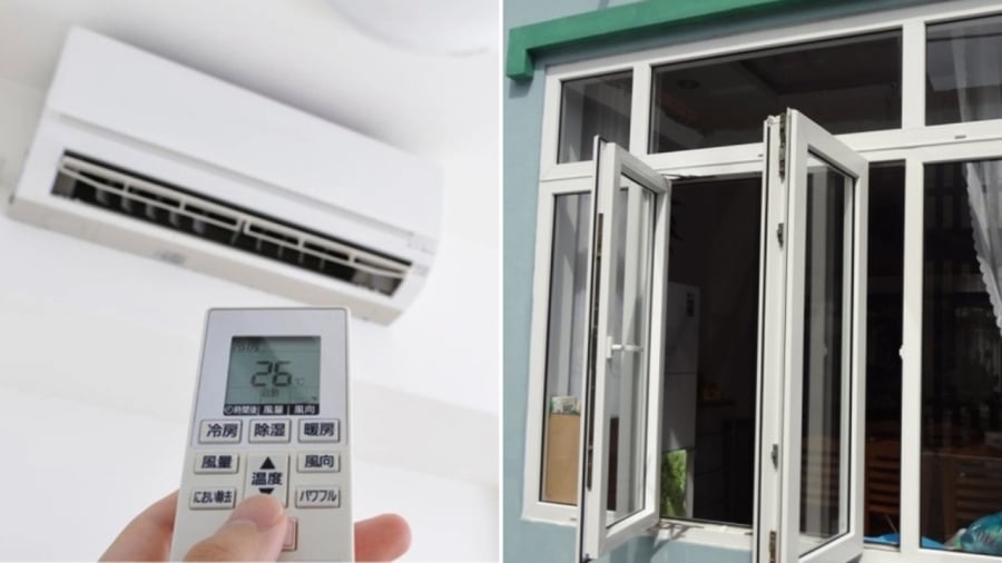 Đóng kín tất cả các cửa để bật điều hòa cả ngày có thể gây ra các ảnh hưởng không tốt đối với sức khỏe.