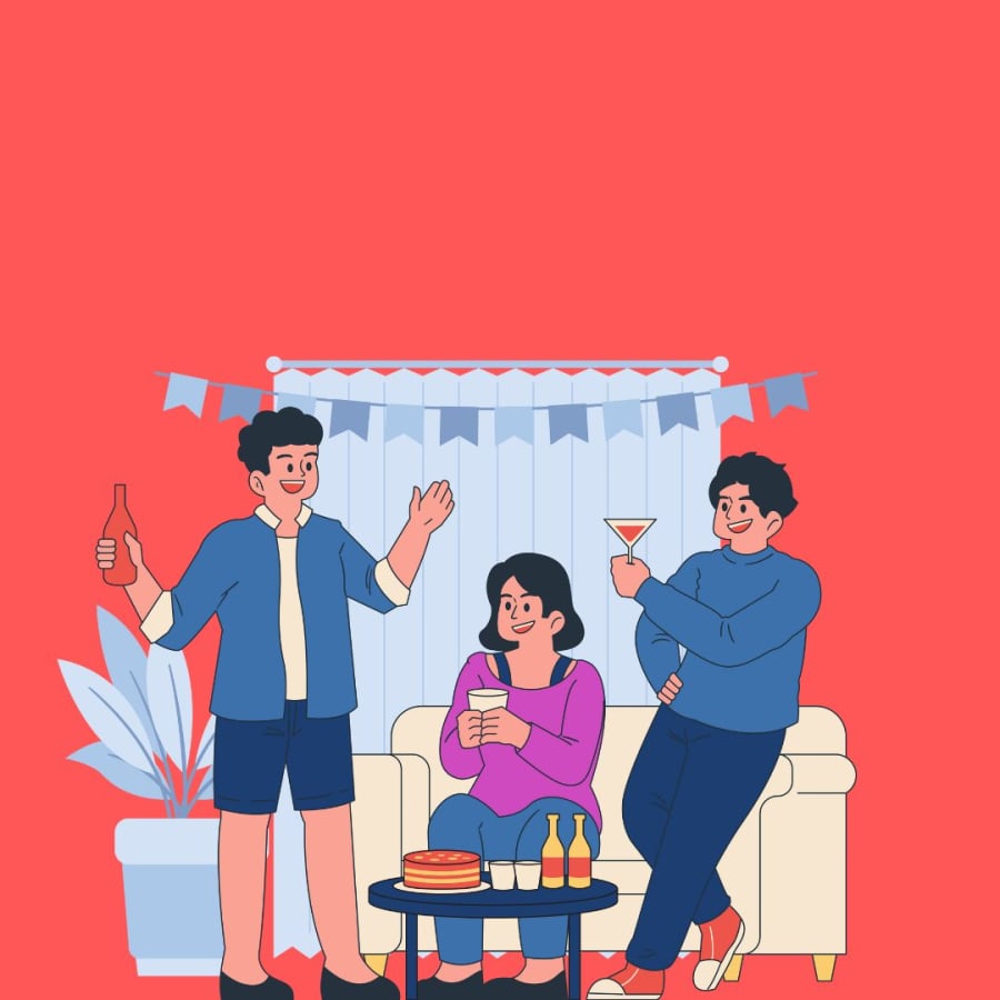 Gia đình thường xuyên có khách quý là vận khí gia tăng