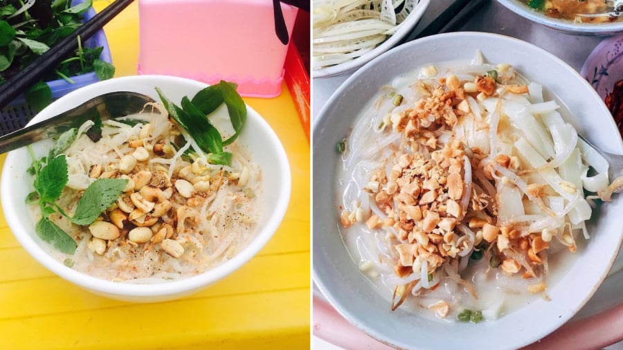 Bánh đúc nộm là món ăn mát lành nên thưởng thức vào mùa hè.