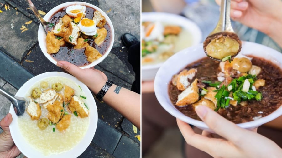 Cháo cà đậu là một món ăn được nhiều người Hà Nội yêu thích và lựa chọn để thưởng thức vào mùa hè.
