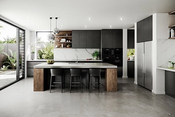 Bếp là nơi cung cấp thức ăn hàng ngày cho gia đình và được xem là nguồn tài lộc theo quan niệm phong thủy: “Thực và lộc đều quan trọng.”