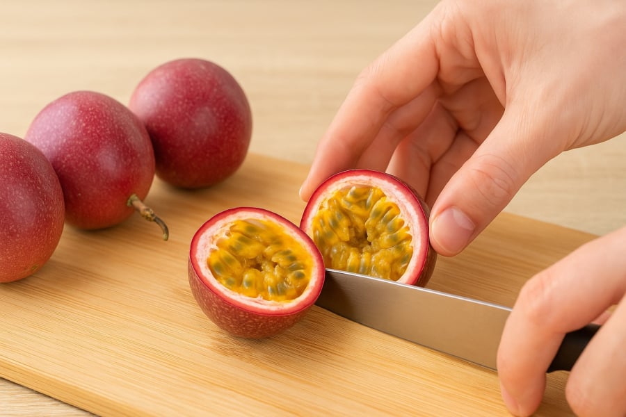 Chanh leo chín – nguồn vitamin và chất chống oxy hóa tuyệt vời cho gan.