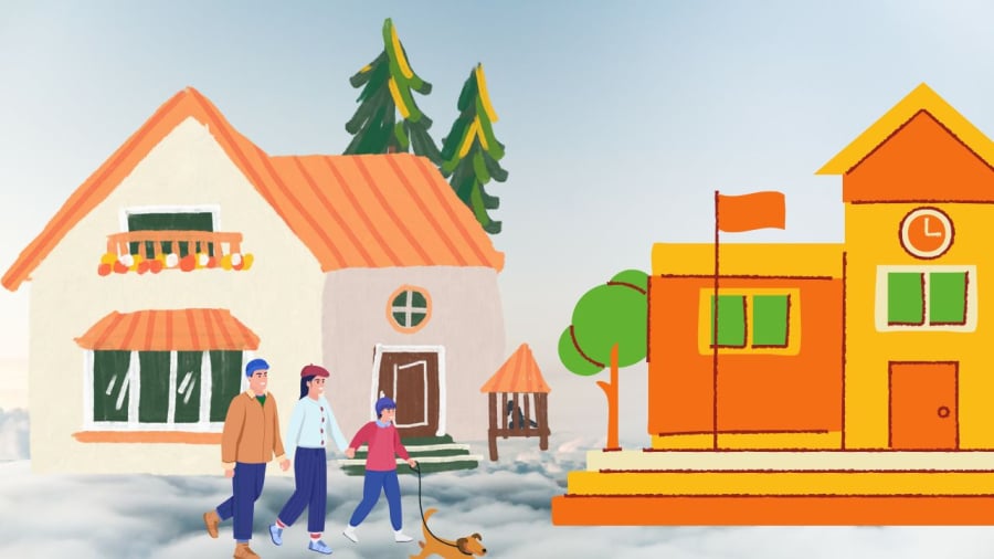 Một ngôi nhà ở vị trí tốt sẽ thu hút vận may