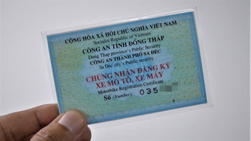 Trường hợp cần cấp đổi lại giấy đăng ký xe năm 2025