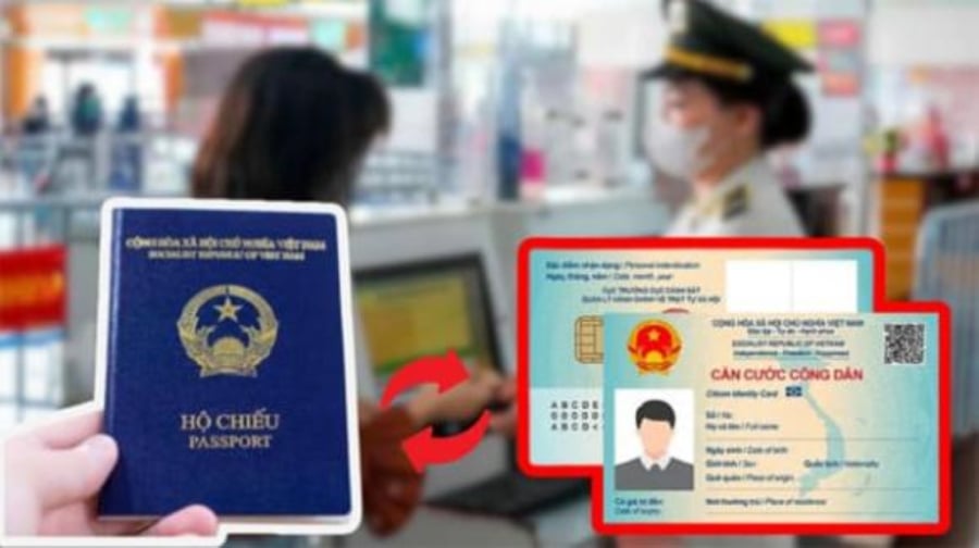 Người dân có thể sử dụng Căn cước công dân (CCCD) để thay thế hộ chiếu khi xuất cảnh. (Ảnh minh họa)