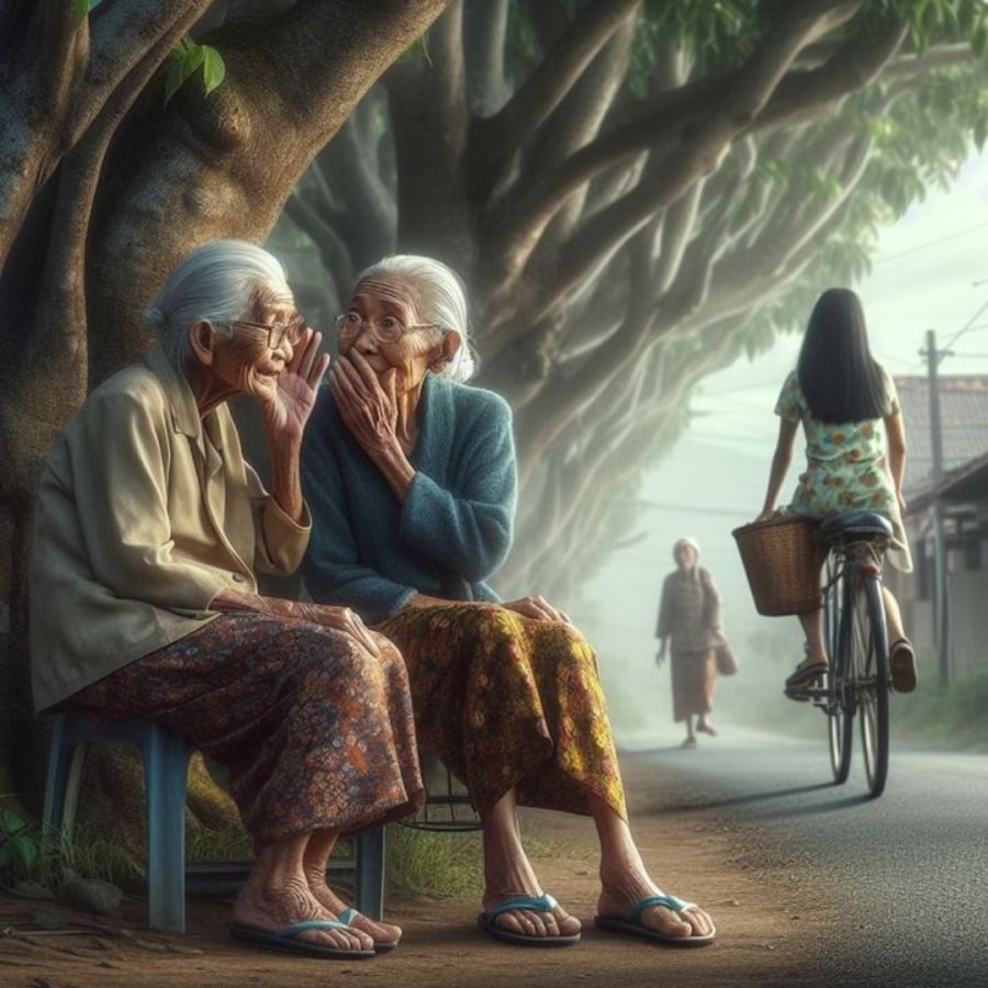 Ông bà cha mẹ hành thiện con được hưởng phước