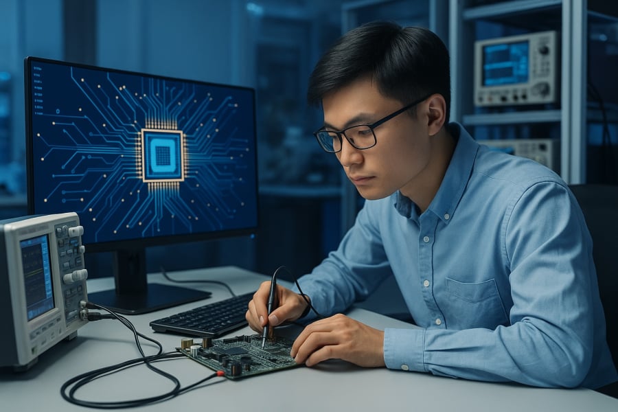 Ngành bán dẫn – “mỏ vàng” của thời đại số với mức lương lên đến 100 triệu đồng/tháng.