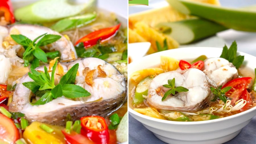 Khi nấu canh chua cá, bạn nên dùng nước nóng để món ăn không bị tanh.