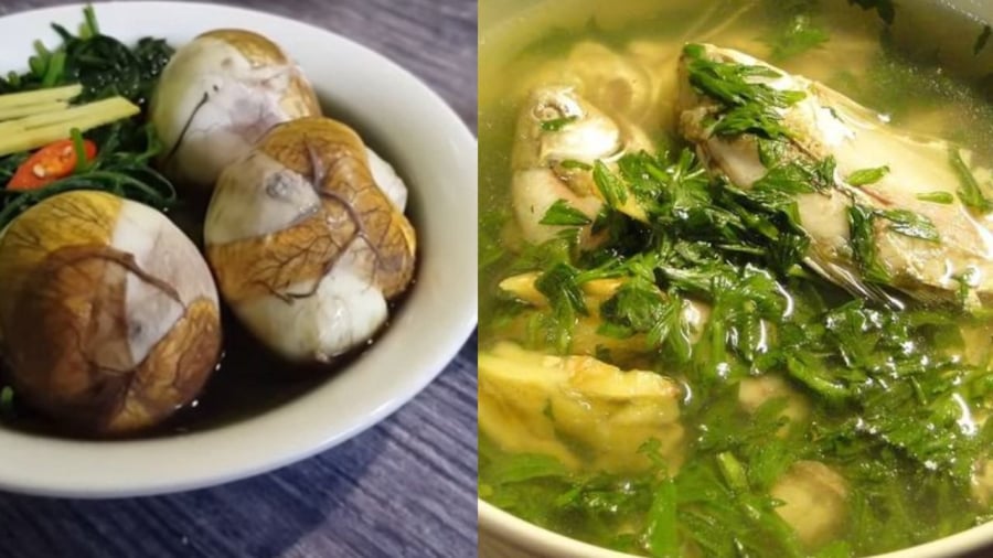 Nhiều món ăn từ ngải cứu