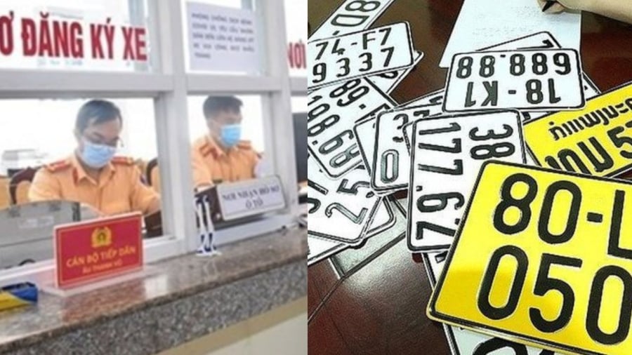 Sau sáp nhập người dân không bắt buộc phải đổi biển số xe, đăng ký xe