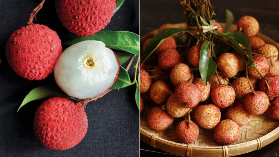 Bạn nên chọn những chùm vải tươi, mới thu hoạch để đảm bảo hương vị tươi ngon, bảo quản được lâu.
