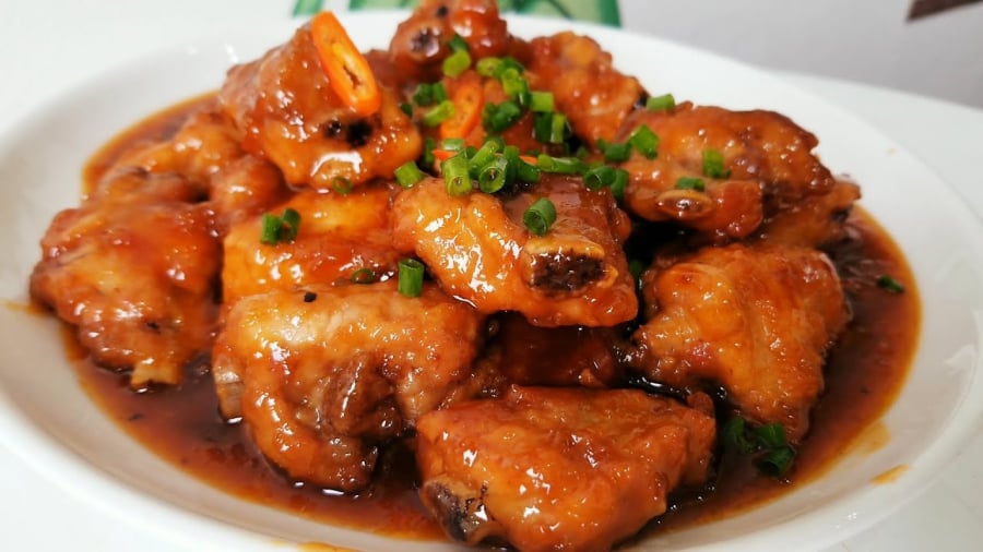 Cách làm sườn sốt me ngon