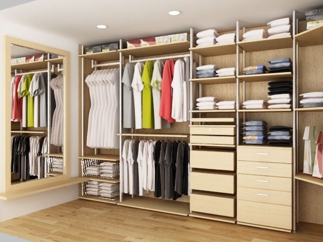 Tủ quần áo mỗi người nên có những màu sắc chủ đạo phù hợp với bản thân