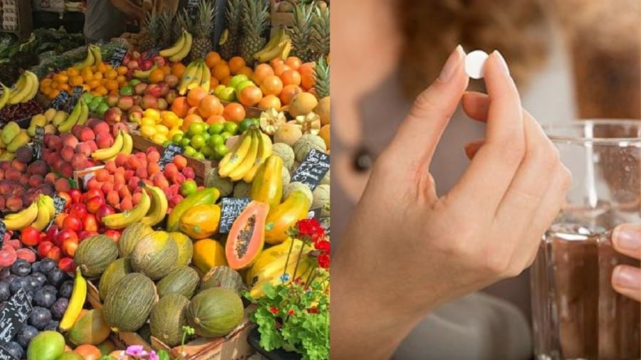 Hoa quả có thể gây phản ứng với thuốc