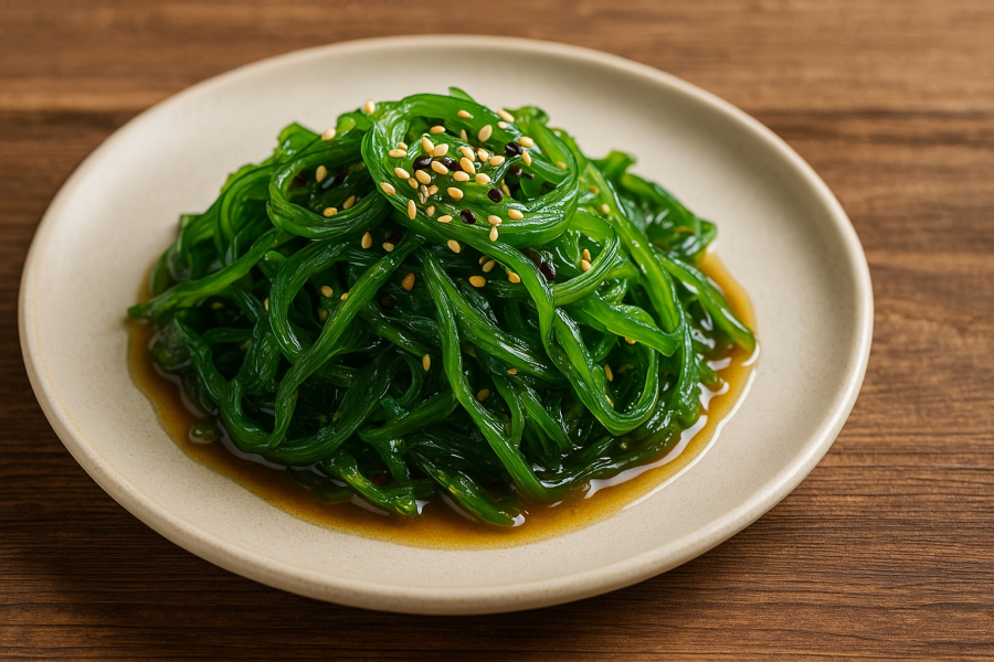 Món salad rong biển giàu dinh dưỡng giúp bảo vệ tim mạch và kiểm soát đường huyết.