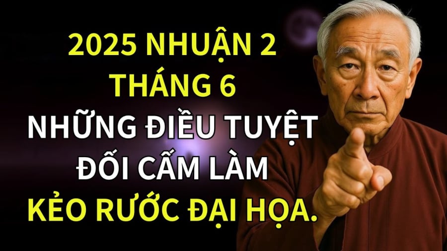 Tốt nhất nên tránh làm các nghi lễ liên quan đến bùa chú trong hai tháng 6 nhuận.