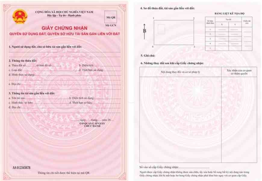 Mẫu Giấy chứng nhận mới từ 1.1.2025 có nhiều thay đổi
