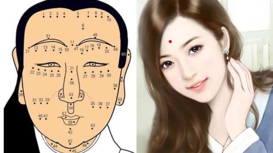 Theo nhân tướng học, người có nốt ruồi giữa trán là sở hữu nét tướng tốt, gặp nhiều may mắn trong cuộc sống.