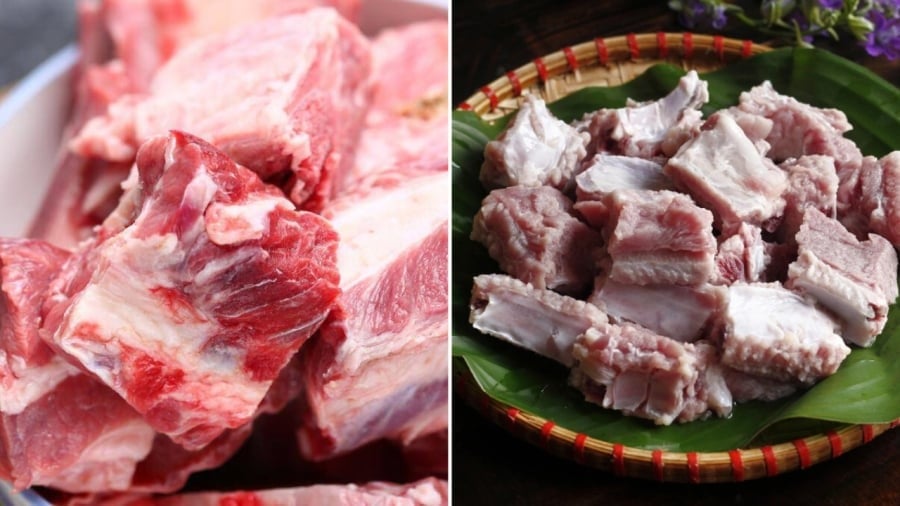 Thoạt nhìn, phần lớn sườn chỉ toàn xương, tưởng chừng không có giá trị.