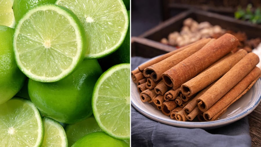 Chanh và quế là những loại thực phẩm có thể giúp cơ thể có mùi thơm tự nhiên.