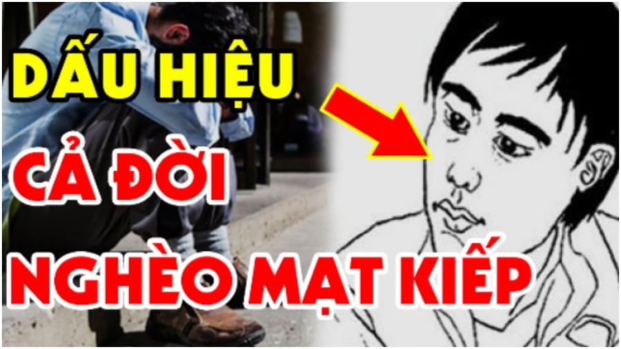 Tướng đàn ông nghèo khổ