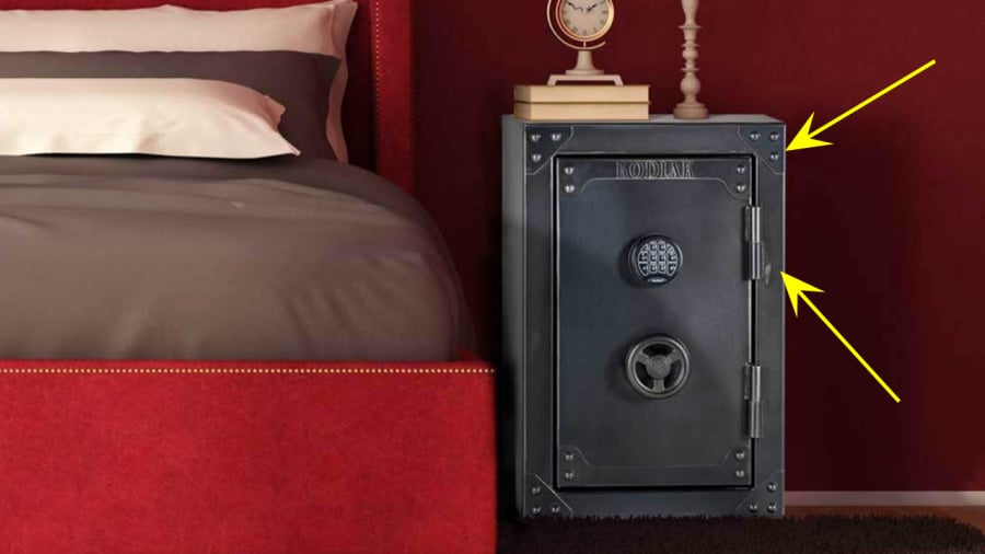 Gia chủ có thể lựa chọn cung tài lộc để đặt két sắt. Hướng mở két sắt được tính toán theo trạch mệnh của gia chủ.