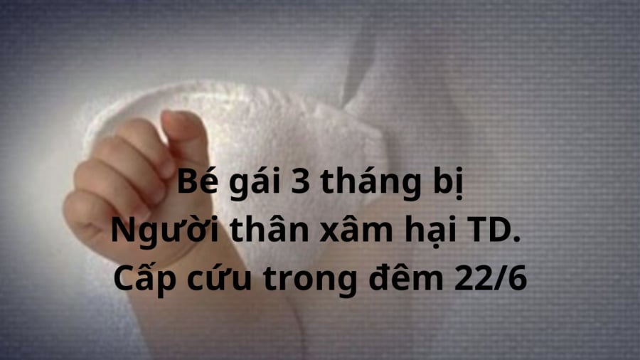 Bé mới 3 tháng tuổi lại bị chính người thân xâm hại nghiêm trọng. Ảnh minh họa