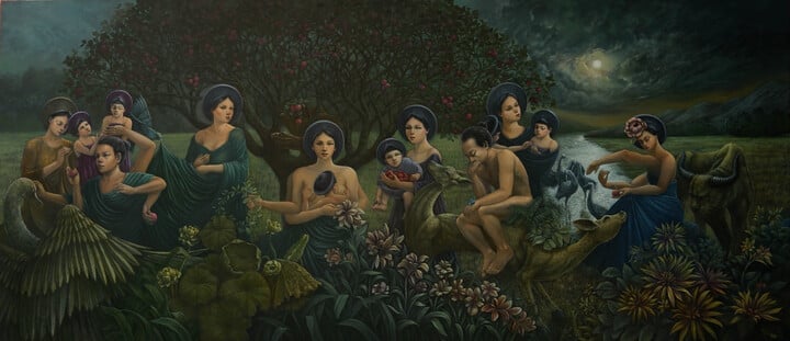 13 ánh trăng trong vườn