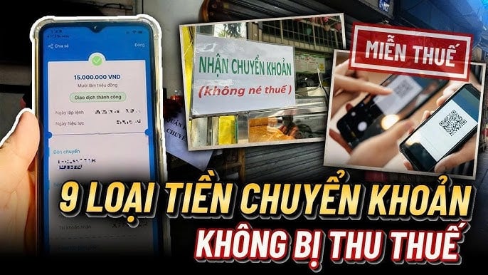 5 khoản tiền chuyển vào tài khoản cá nhân phải chịu thuế: Người dân cần biết rõ