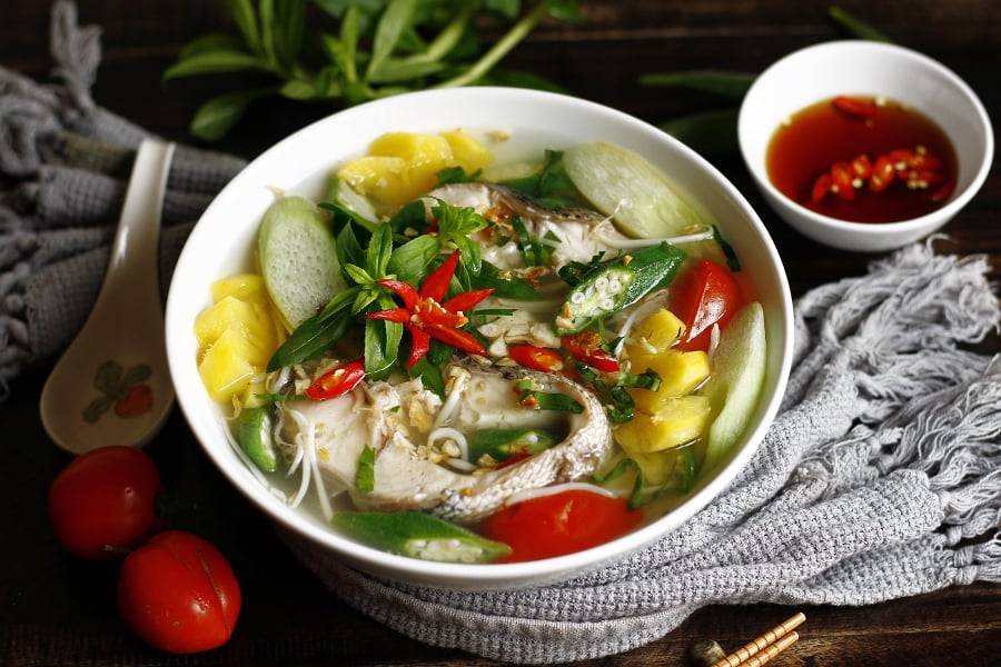 Món canh cá thơm ngọt, không tanh – điểm nhấn hoàn hảo cho bữa cơm gia đình.    
