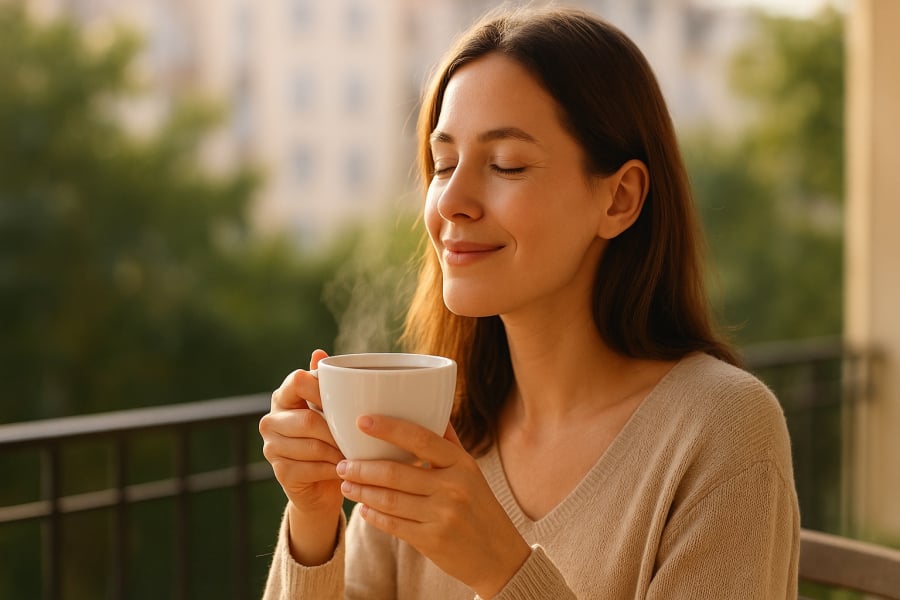 Bắt đầu ngày mới với trà đen – lựa chọn lành mạnh thay thế cà phê.