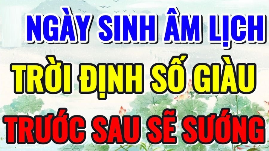 6 ngày Âm trời định số sướng: Từ 40 tuổi Thần Phật độ, tay trắng hóa đại gia