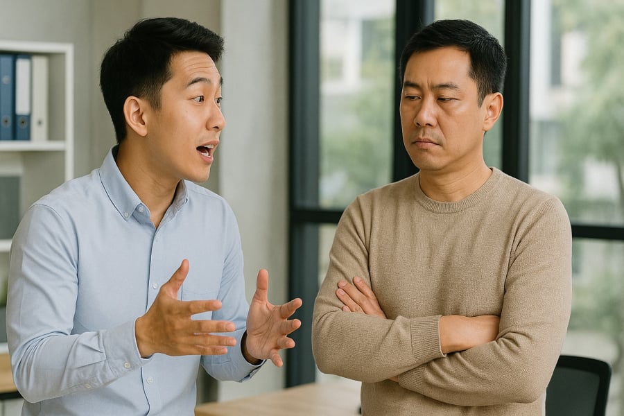 Phản hồi thiếu đồng cảm có thể khiến nỗ lực của người khác bị xem nhẹ.