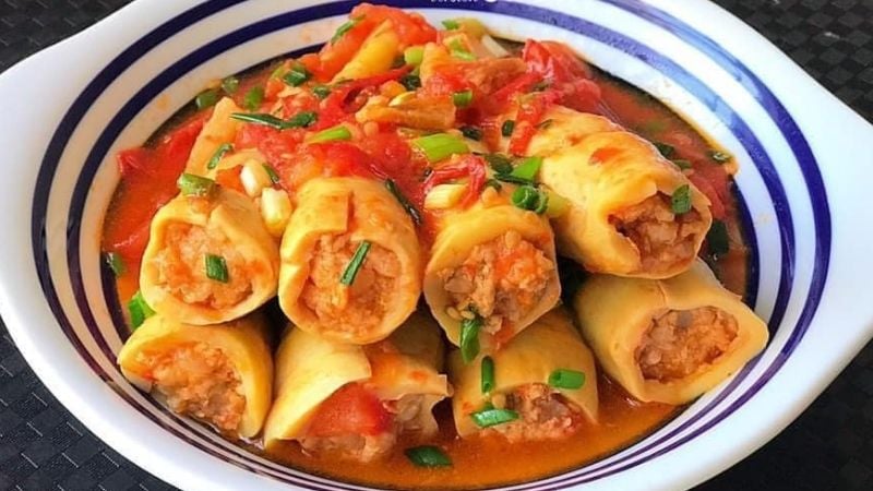 Món ăn này không chỉ đẹp mắt mà còn rất
