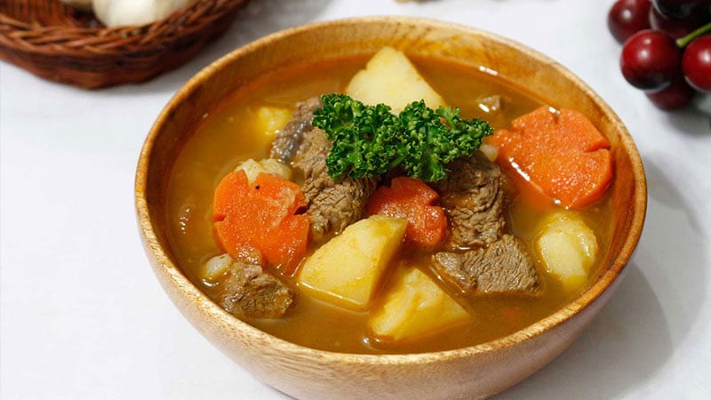 cách nấu bò sốt vang