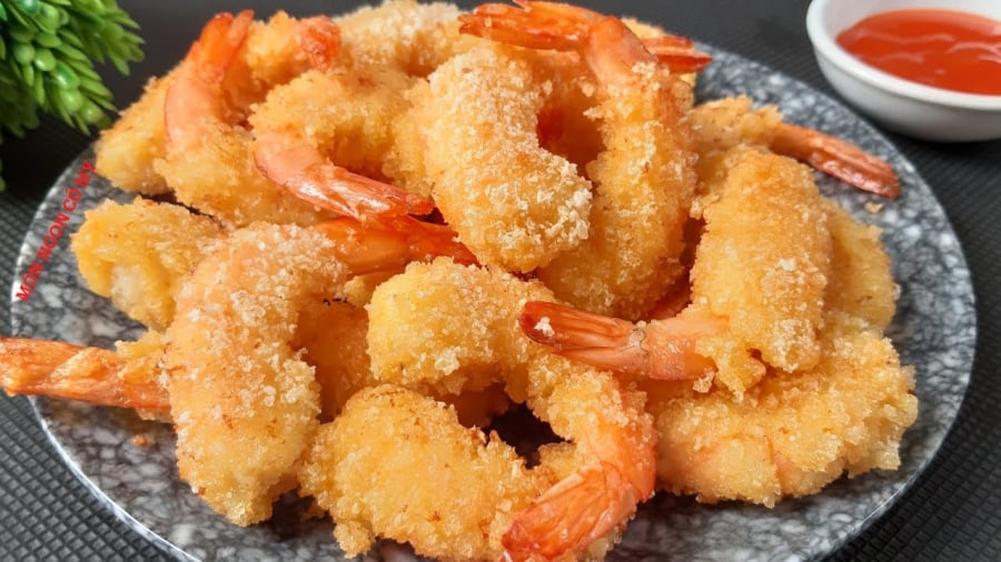Cách nấu tôm chiên xù