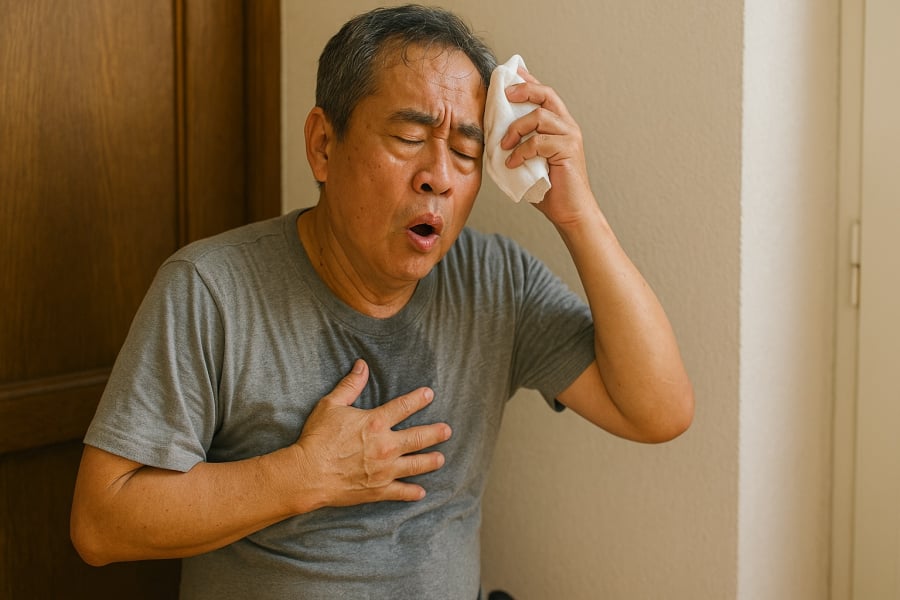 Đừng chủ quan khi thấy chóng mặt hay mệt lả sau khi ra nắng – đó có thể là dấu hiệu cảnh báo sớm.