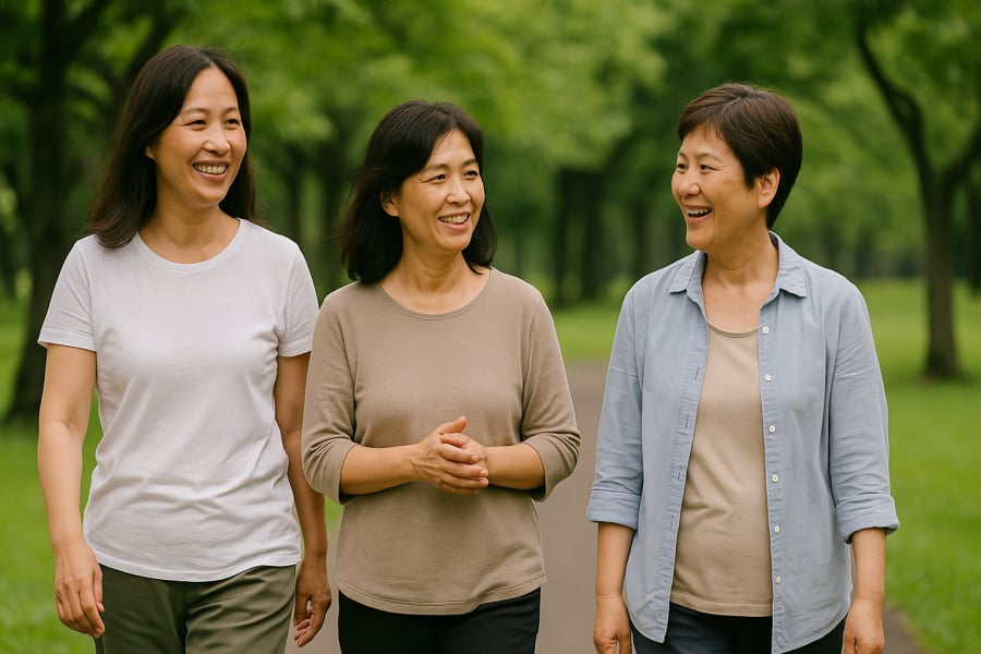Tuổi trung niên đẹp nhất là khi không còn phải so sánh hay cạnh tranh, chỉ sống vì sự bình yên của chính mình