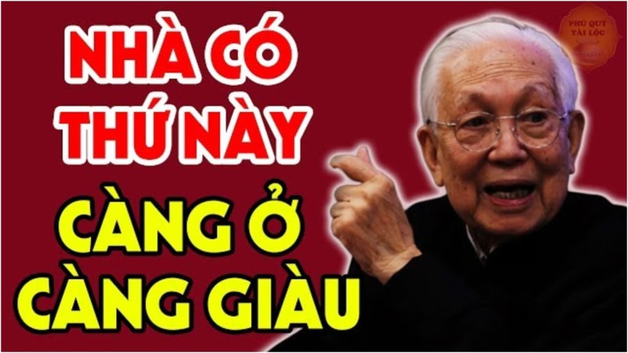 Nhà có 3 thứ này càng cũ càng giàu có