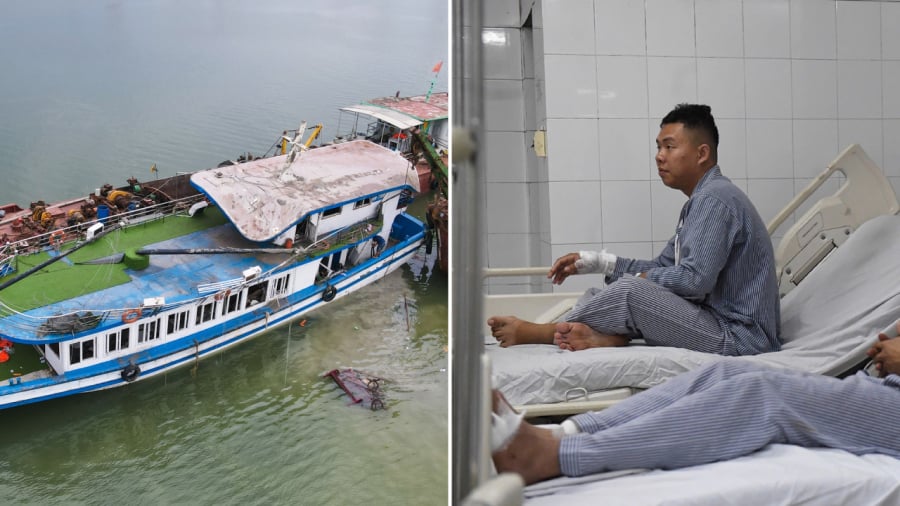 Anh Vũ Anh Tú là một trong số những người may mắn sống sót trong vụ lật tàu trên vịnh Hạ Long xảy ra vào chiều 19/7.