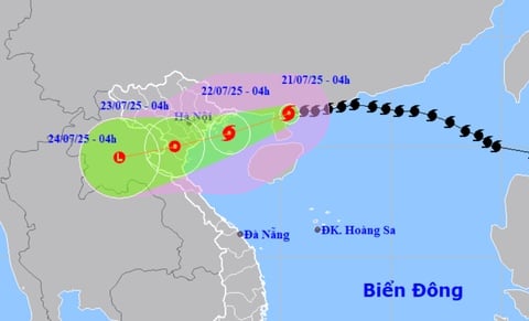 Cập nhật: Bão số 3 Wipha đang ở đâu?