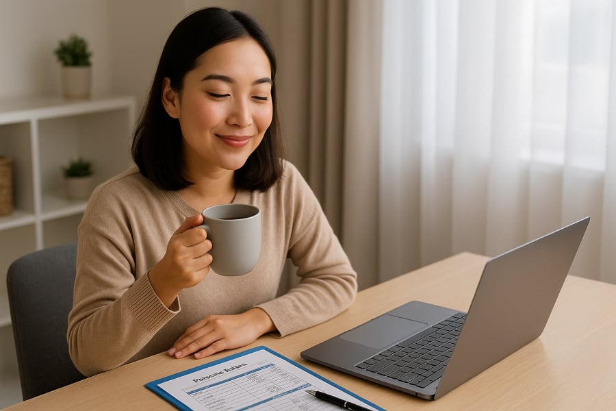 Cảm giác an tâm và kiểm soát tài chính đến từ những thay đổi nhỏ mỗi ngày.