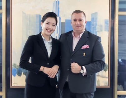 Thảo Vân đang là thực tập sinh tại bộ phận Front Office - chuỗi Khách sạn Grand Hyatt Nashville ở Mỹ.