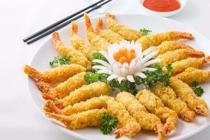Tôm chiên xù