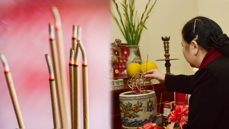 Số nén hương dâng lên thần linh, tổ tiên đều mang ý nghĩa riêng.
