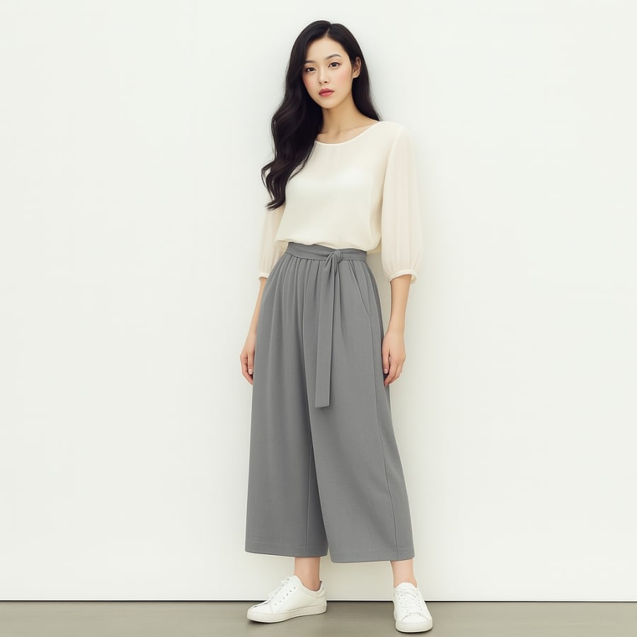 Những món đồ từ chất liệu mỏng nhẹ như voan, lụa, organza hay cotton là lựa chọn vừa đủ – không quá mỏng để lạnh, cũng không quá dày để bí bách