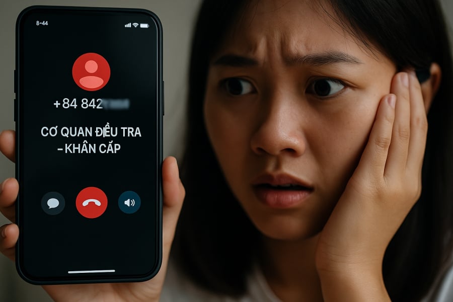 Các đối tượng lừa đảo thường giả mạo cơ quan chức năng để tạo áp lực và điều khiển tâm lý nạn nhân.
