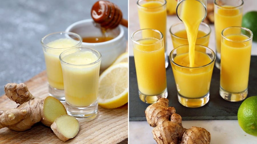 Nước ép gừng mang lại nhiều lợi ích cho sức khỏe.