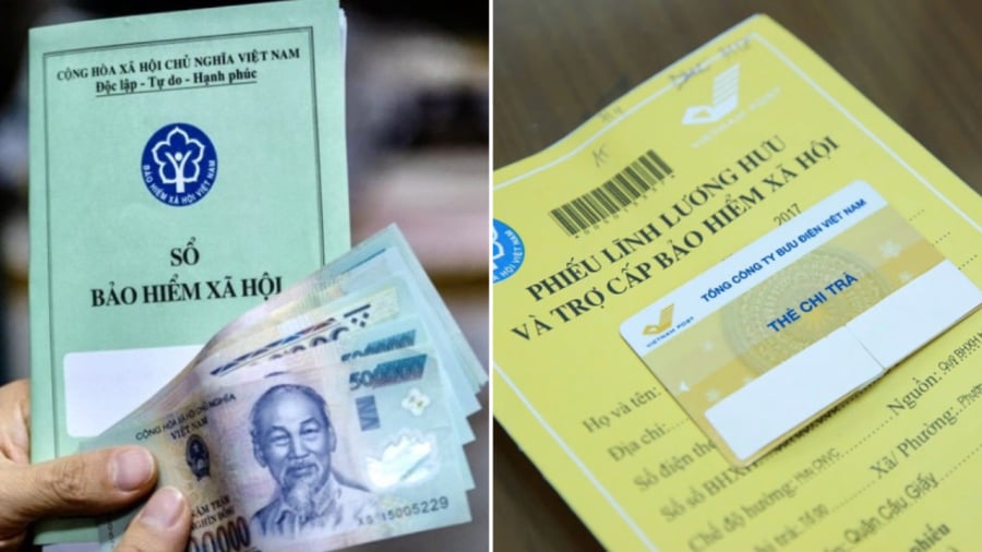 Lương hưu, trợ cấp BHXH nhận qua tài khoản ngân hàng không phải đóng thuế thu nhập cá nhân.