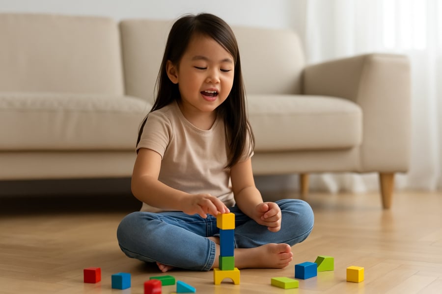 Trẻ chơi một mình và “nói chuyện tưởng tượng” không phải điều đáng lo – đó là dấu hiệu trí tưởng tượng phát triển mạnh mẽ.